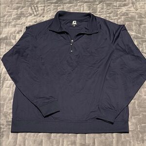 FootJoy Navy Quarter-Zip Pullover